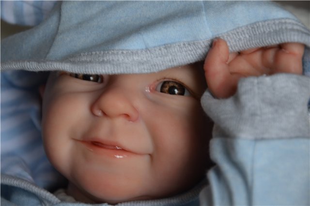 Малыш реборн позитивчик — Куклы Реборн (Reborn): работы мастеров (фото 3)