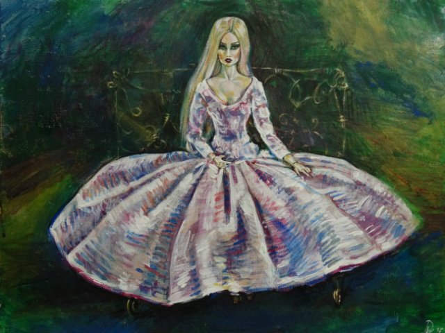 Портреты кукол — Другие хобби и увлечения: сад (фото 9)