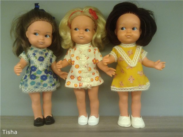 Мои винтажные Немочки ростом 23 см