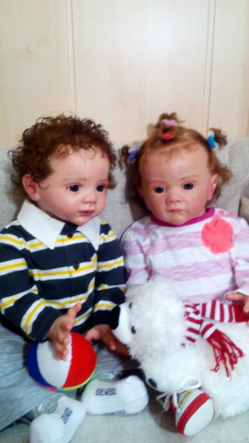 Феденька и Фаечка — Куклы Реборн (Reborn): работы мастеров