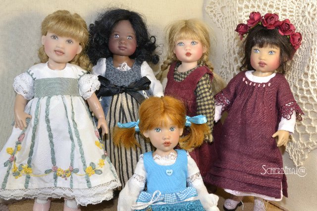 Мои маленькие принцессы. Куклы Helen Kish