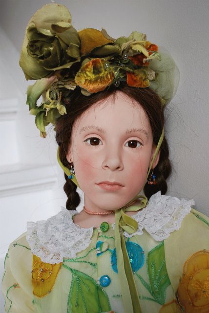 Лица из прошлого или милые барышни от немецкой художницы Sabine Ecshe