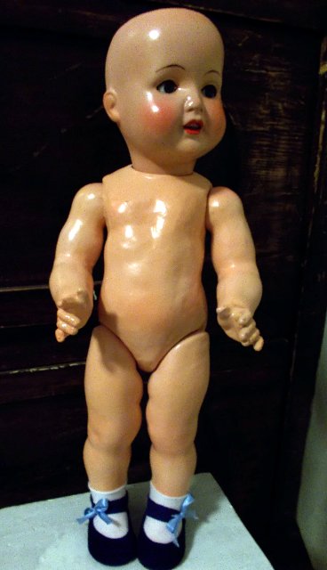 Солнечная девочка — Редкие антикварные куклы и реплики: воск (фото 9)