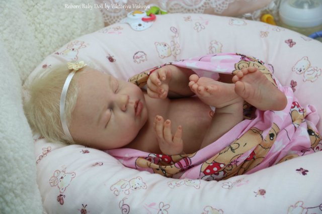 Нежнуля Ноа...Куколка реборн Виктории Вишни