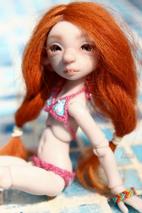 Как Фиби в отпуск съездила. Авторская бжд-мышка Лидии Снуль (фото 5)