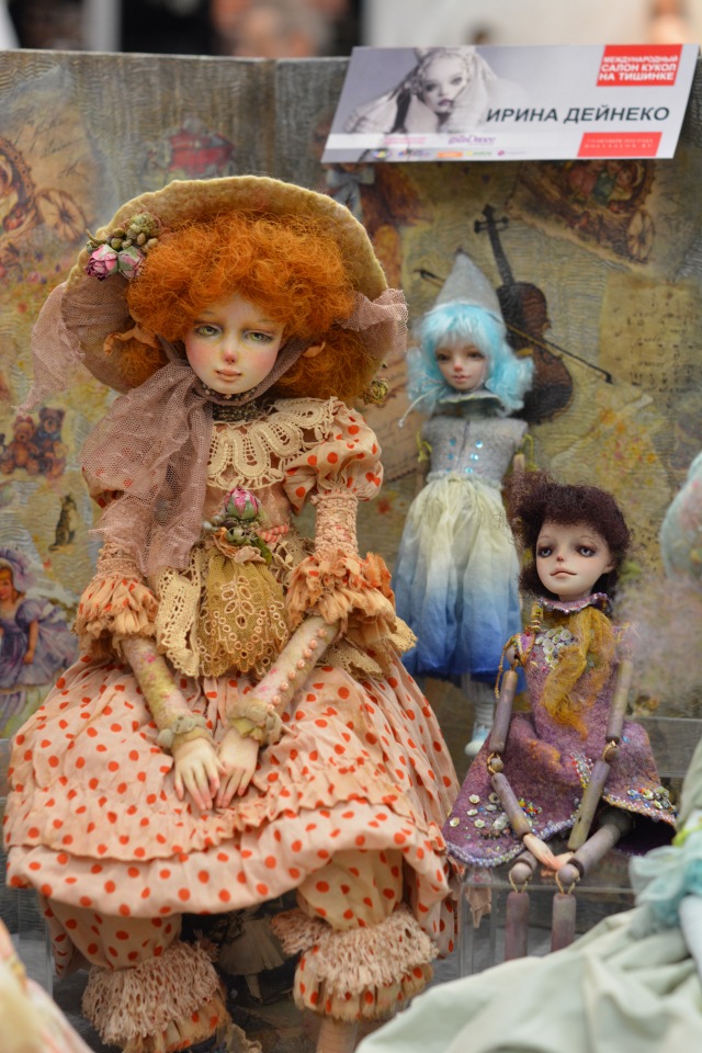 Выставка на Тишинке - стараясь не повторяться. Салон кукол 2016