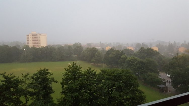 Вид из моего окна, KARLSRUHE