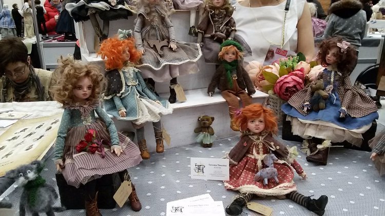 V Ежегодный Весенний Бал Авторских Кукол на Тишинке