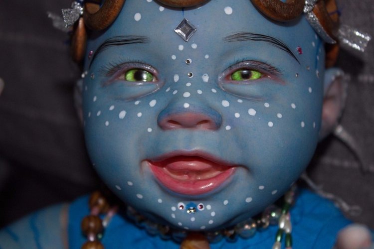 Дитёныш с другой, новой планеты