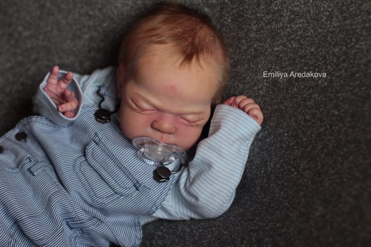 Мой реалистичный малыш реборн из молда Knox. Кукла Эмилии Аредаковой