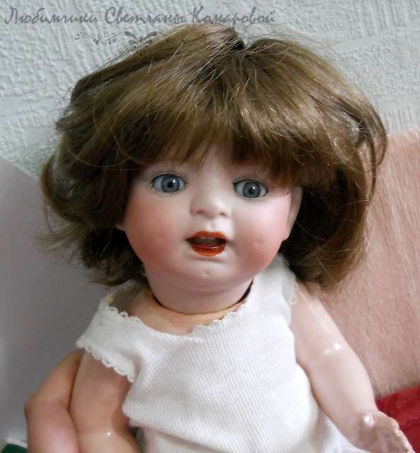 Сделаем язычок ляльке — Реставрация антикварных кукол: ремонт фарфора (фото 10)