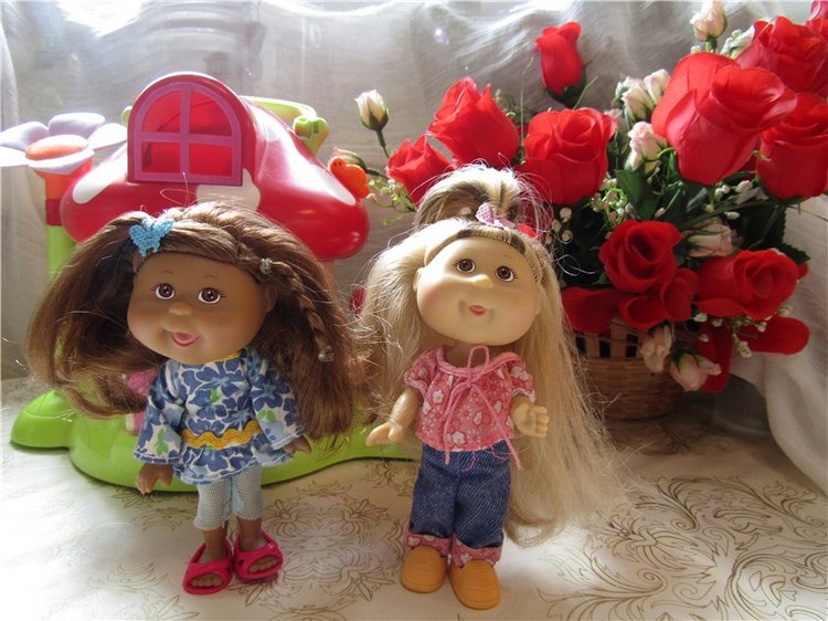 Новый дом для Лилочки — Куклы Cabbage Patch Kids (Капустки): винтаж 80 (фото 2)