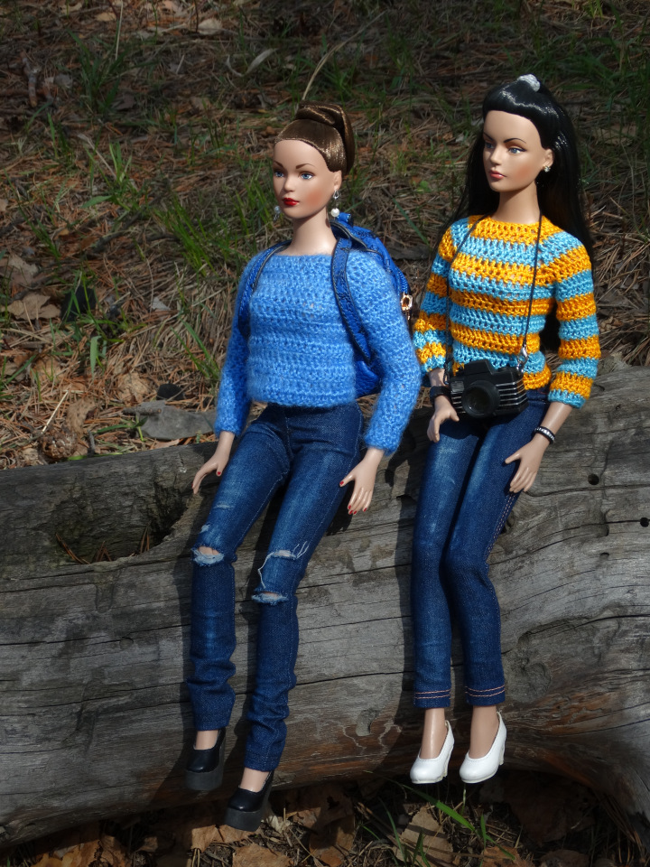 Tonner dolls. Тоннерки на природе (фото 5)