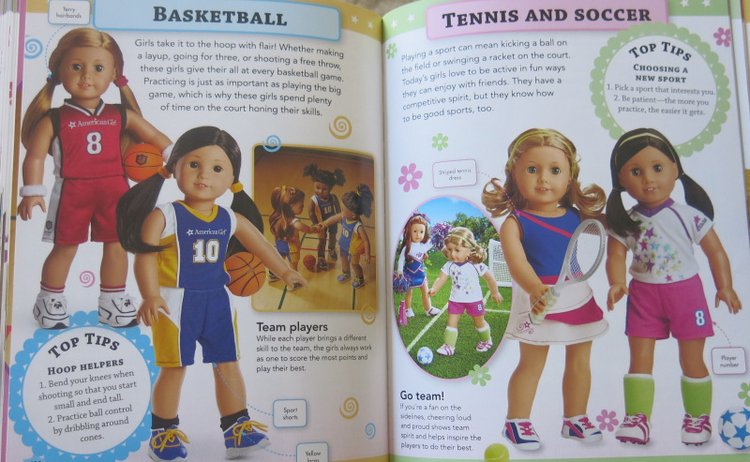 Снова American Girl: mini-девочки. update: Character Encyclopedia, избранные страницы