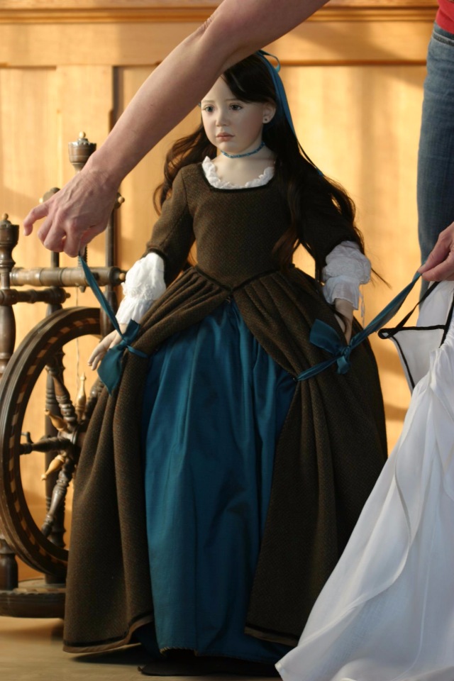 Процесс создания фарфоровых кукол - Джинн Гросс (Jeanne Gross). Часть пятая: Машина времени