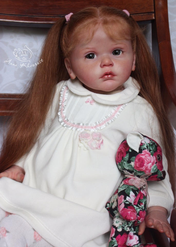 Моя рыжуля из молда Mattia от Gudrun Legler (фото 4)