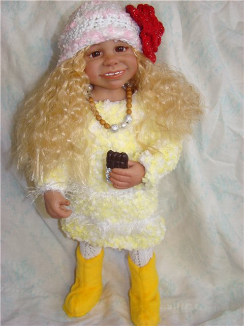 Маргаритка. Авторская кукла Кондрашовой Ирины