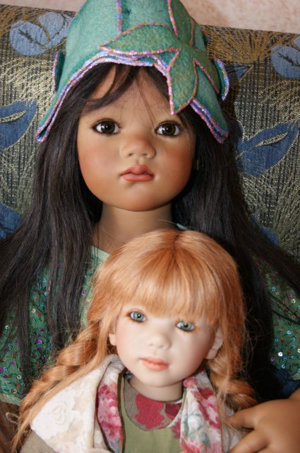 Цветничок красавиц от Annette Himstedt