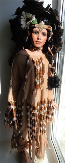 Песок Пустыни - фарфоровая кукла от Русти (фото 3)