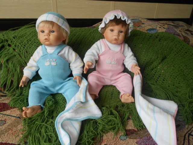 Близнецы - коллекционные куклы от Berjusa (фото 4)