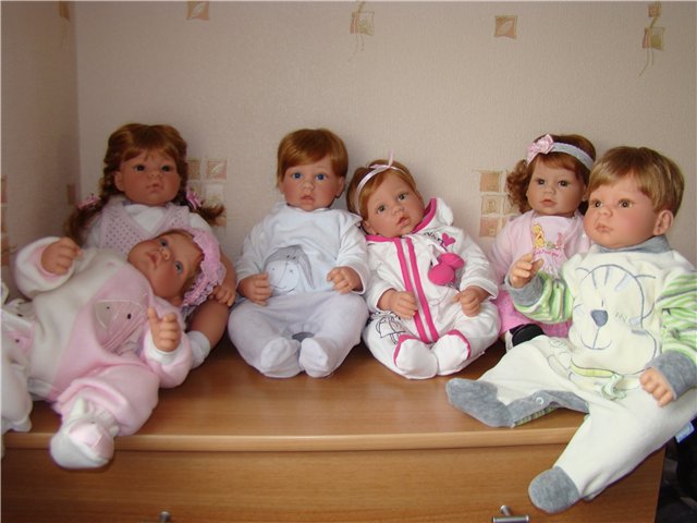У детишек выходной! Моя коллекция кукол