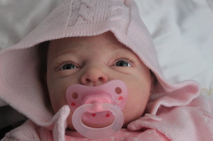 Девочка Ника. Куколка реборн Вишни Виктории (фото 8)