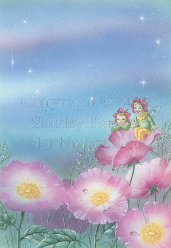 Мир эльфов и фей от Ширли Барбер (SHIRLEY BARBER)