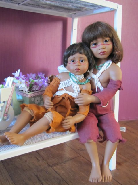 Моя не большая коллекция кукол от Филиппа Хитча (фото 7)