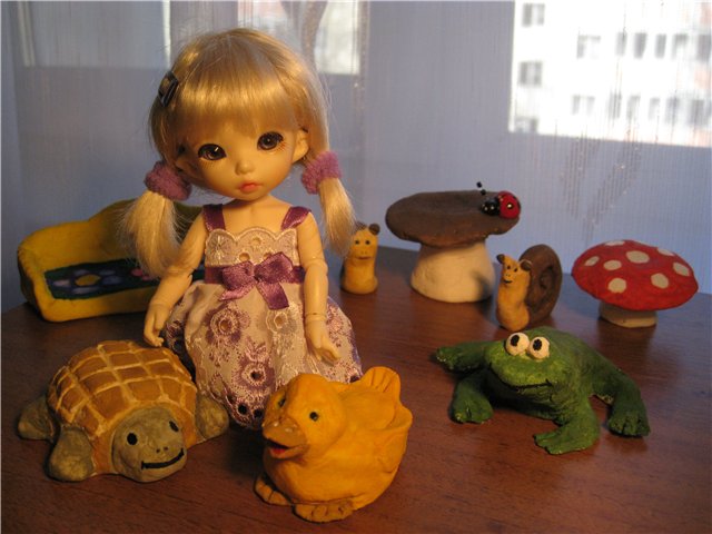 Поделки для дачи. Куклы БЖД - Пукифи Анте и реалпуки Пупу (фото 2)