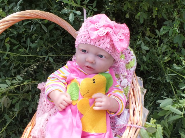 Розочка на прогулке — Куклы Berenguer (Беренджер): пупсы La Newborn (фото 4)