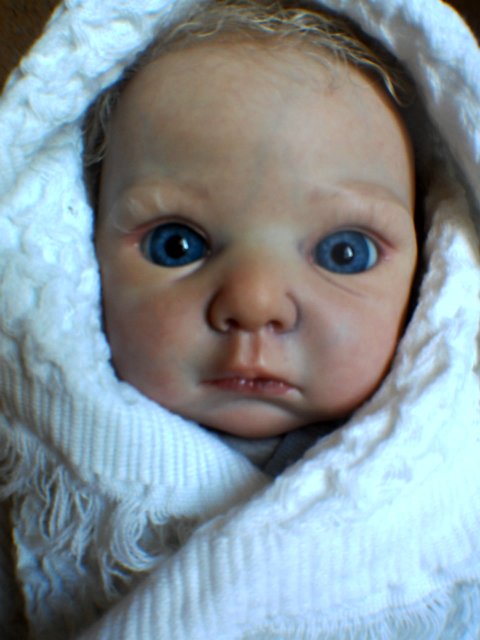 Снегурочка реборн Лола и веселый снеговик Ларс