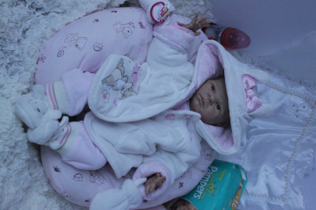 Детка Скарлет... Куколка реборн Виктории Вишни