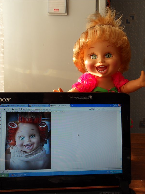 Galoob Baby Face. Наташка-улыбашка (фото 3)