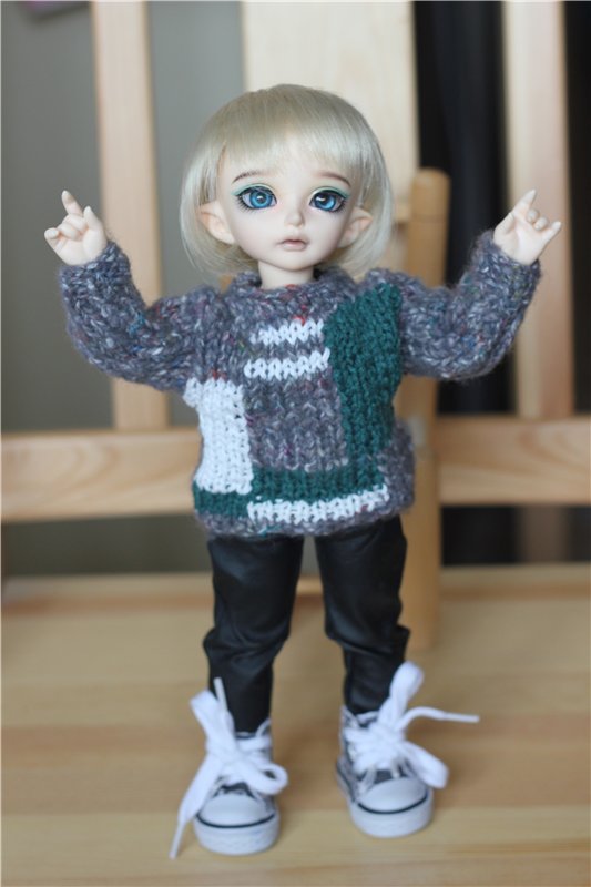 Мой первый бжд мальчик! LittelFee, эльф Эль (фото 9)