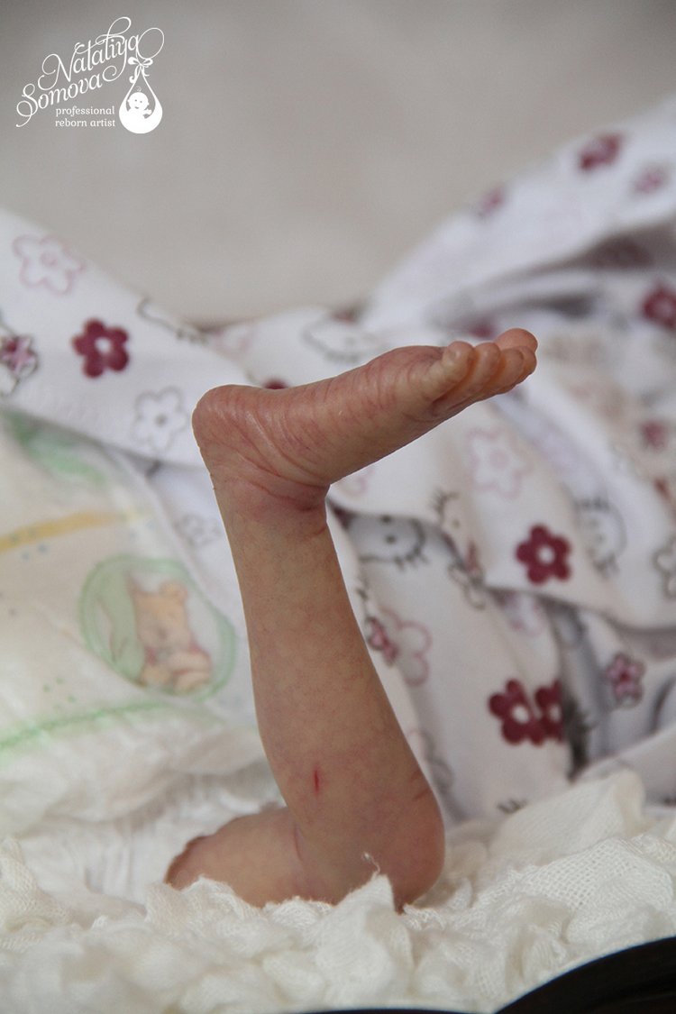 Моя маленькая ягодка Яна. Кукла реборн Наталии Сомовой