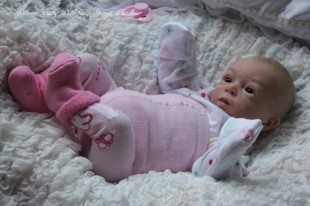 Аделиночка... Куколка реборн Виктории Вишни