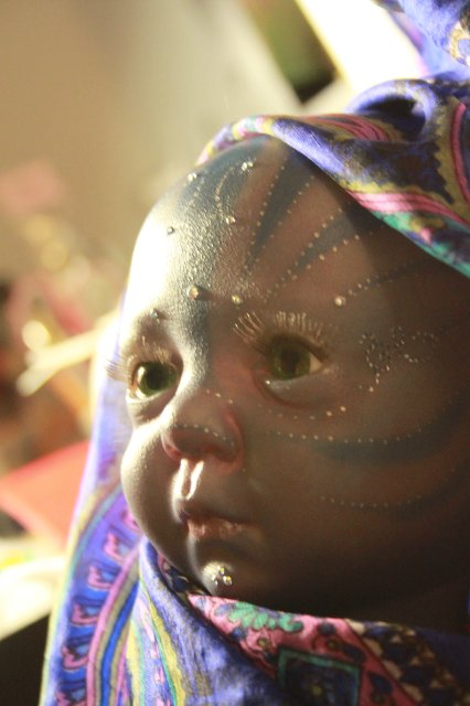 Поону (Полина) аватарёнок - кукла Элины Кудрявцевой