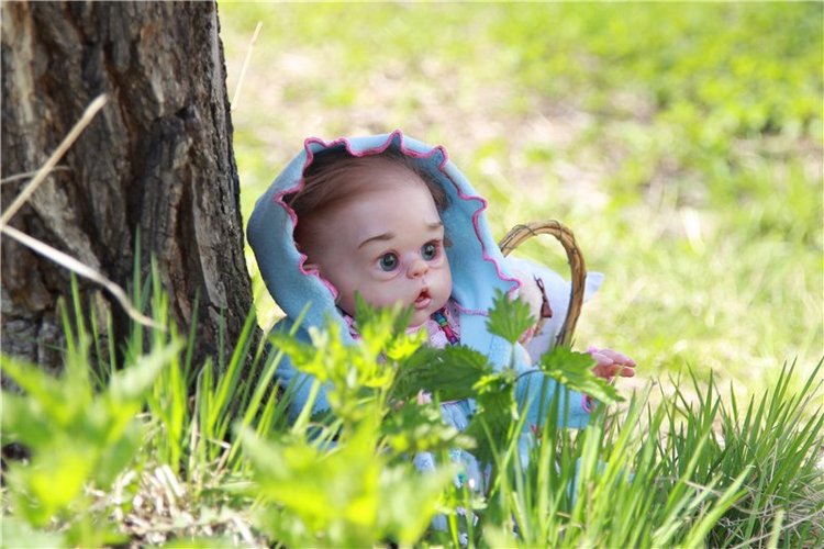 Мой весенний эльфик Офелия. Кукла Реборн Эмилии Аредаковой (фото 4)