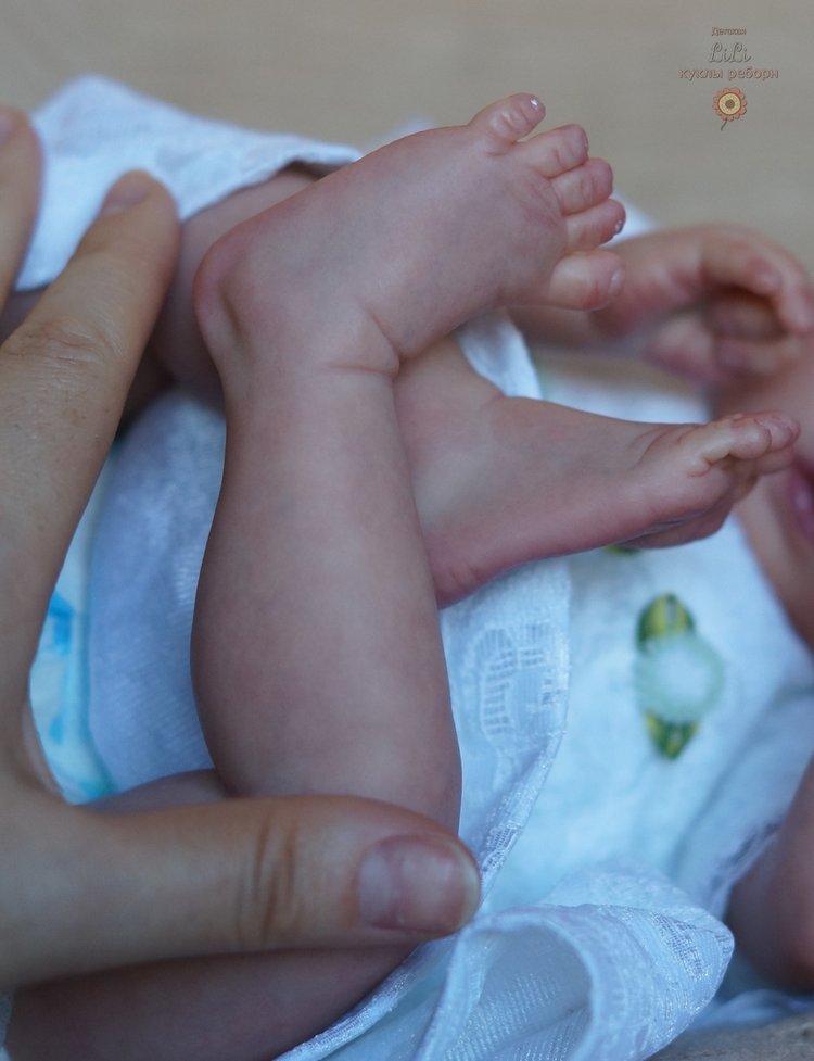 Моя малышка реборн Маленка