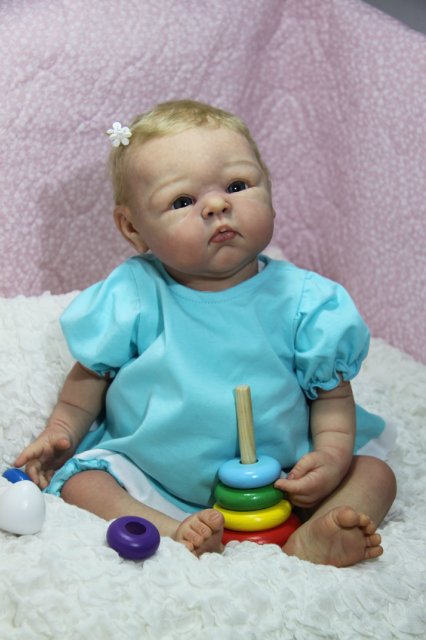 Пышка Пэрис. Куколка реборн Виктории Вишни