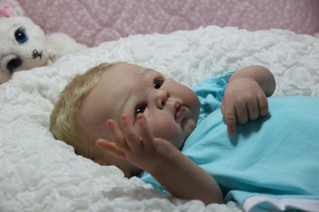 Пышка Пэрис. Куколка реборн Виктории Вишни