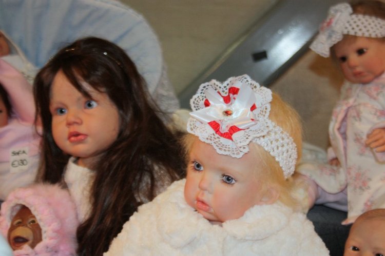 Выставка кукол, мишек тедди, кукольных домиков и миниатюры в Den Bosch (Нидерланды) 24-25 октября 2015 год. Часть вторая