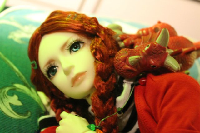 Чарли Уизли и драконы — Фотоистории с куклами BJD (БЖД): сериалы