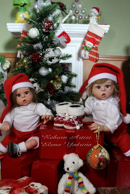 Праздник к нам приходит! Куклы реборн Елены Ядриной