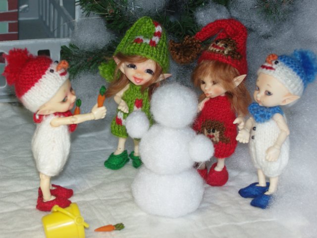 Зимние истории от Таниты. История 2 "Снеговик"