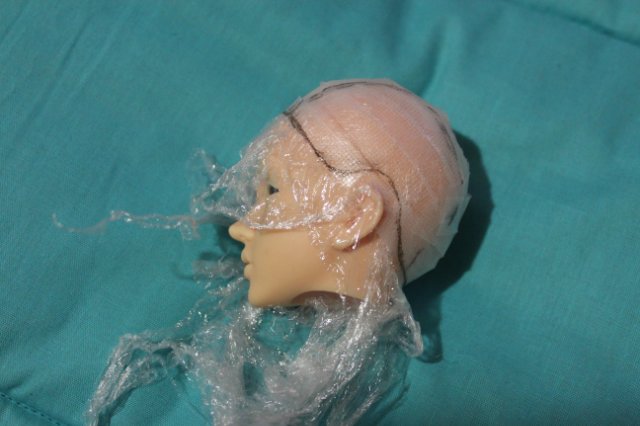 Парик из шкурки козы — Одежда и обувь для кукол BJD (БЖД): 1/3 (фото 6)