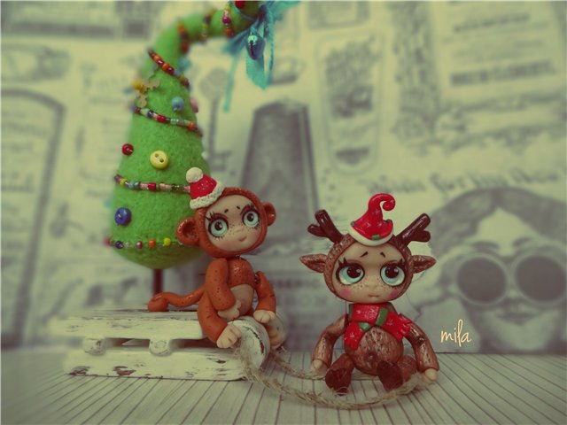 Игрушки для кукол. Зверята от Милы (фото 3)