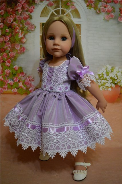 Сиреневые цветы весны | Бэйбики Сиреневые цветы весны — Одежда и обувь для кукол своими руками: фото (фото 9)