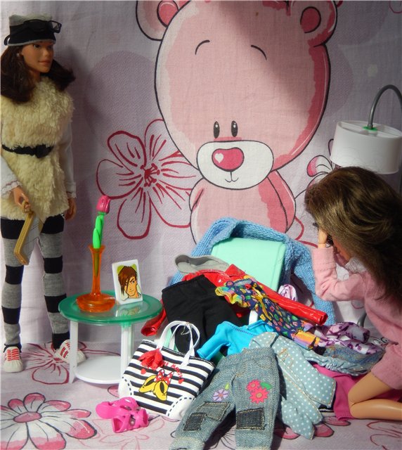 Когда нечего одеть — Куклы Barbie (Барби): Looks (фото 5)