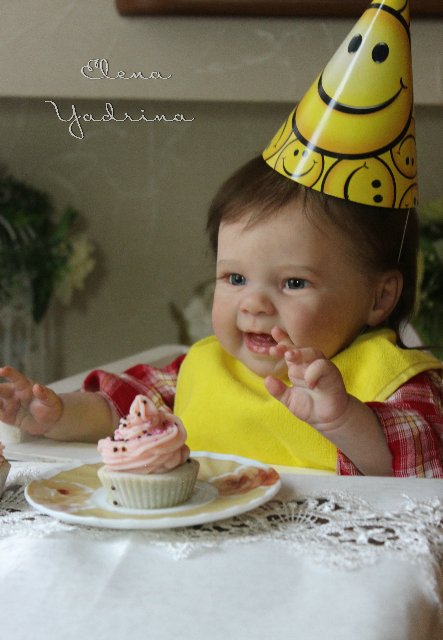 Дарю свою улыбку! Куклы реборн Елены Ядриной